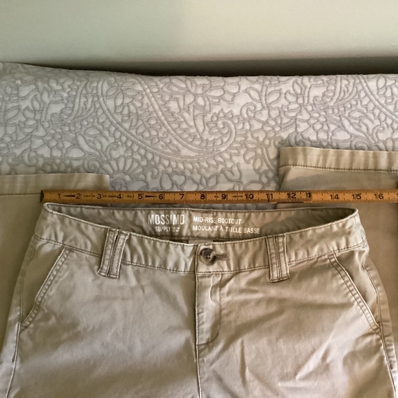 Mossimo mid rise bootcut khakis - Picture 4 of 5